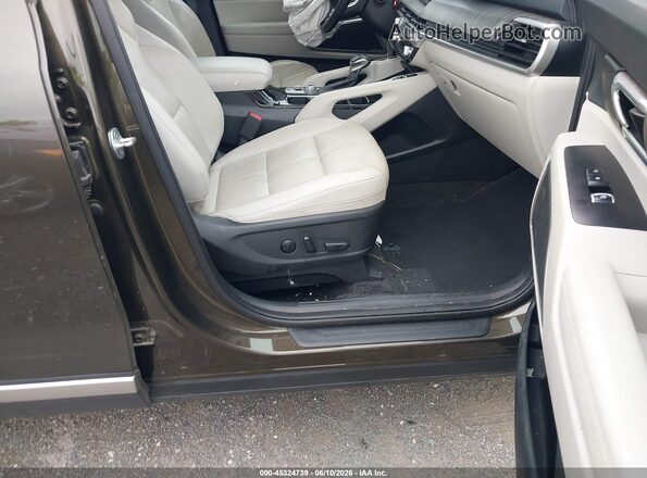 5XYP3DGC9PG339129 2023 KIA TELLURIDE Brown Vista interior delantera