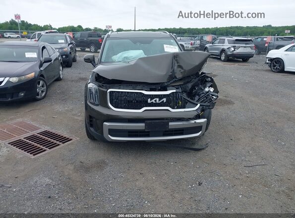 5XYP3DGC9PG339129 2023 KIA TELLURIDE Brown Vista del cuadro de instrumentos