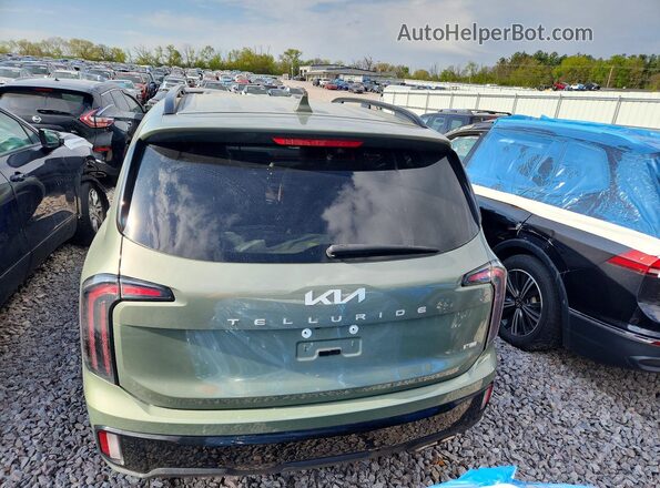 5XYP3DGC9RG438679 2024 KIA TELLURIDE Green Widok z tyłu