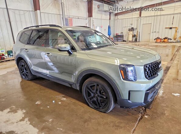 5XYP3DGC9RG438679 2024 KIA TELLURIDE Green Przód prawy