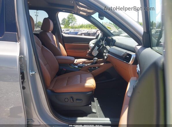 5XYP3DGC9SG725008 2025 KIA TELLURIDE Gray Вид салону спереду
