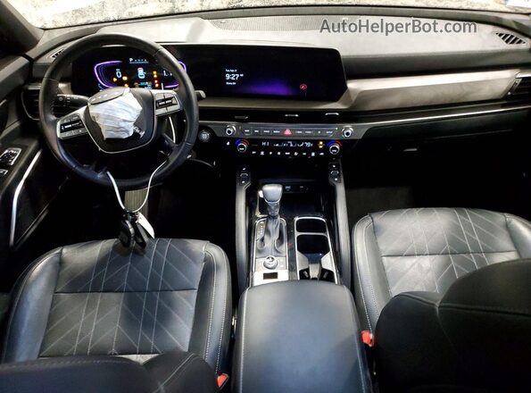 5XYP3DGCXRG535969 2024 KIA TELLURIDE Gray Dashboard view