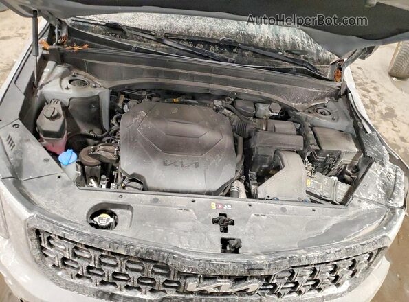 5XYP3DGCXRG535969 2024 KIA TELLURIDE Gray Engine compartment view