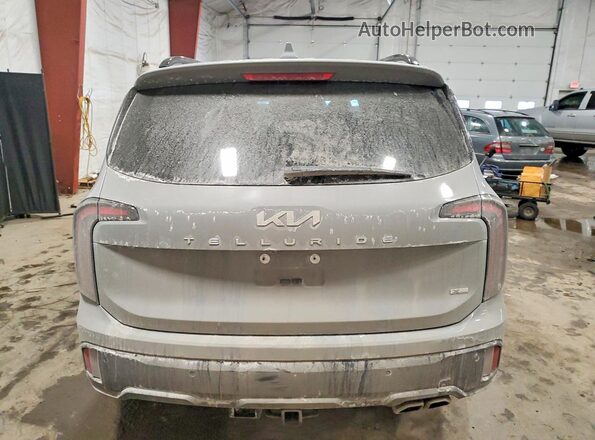 5XYP3DGCXRG535969 2024 KIA TELLURIDE Gray Rear view