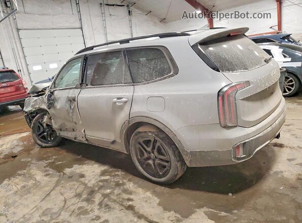 5XYP3DGCXRG535969 2024 KIA TELLURIDE Gray Rear left