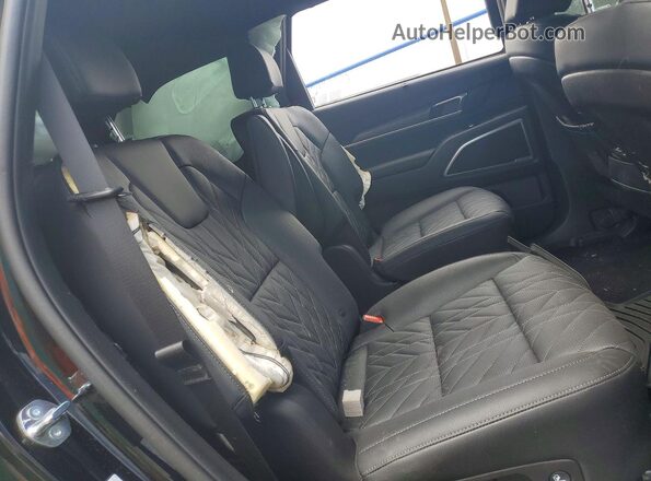 5XYP3DGCXSG736339 2025 KIA TELLURIDE Black Vista interior trasera
