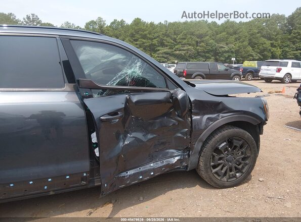 5XYP3DHC0MG107075 2021 KIA TELLURIDE Gray Vista frontal