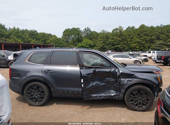 5XYP3DHC0MG107075 2021 KIA TELLURIDE Gray Vista interior de 360 grados