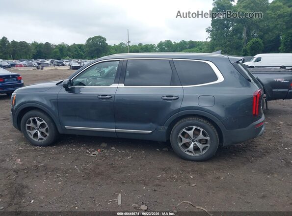 5XYP3DHC0MG151335 2021 KIA TELLURIDE Gray Widok wnętrza 360 stopni