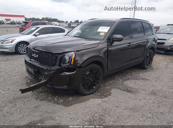 5XYP3DHC0NG274800 2022 KIA TELLURIDE Green Передня ліва чверть