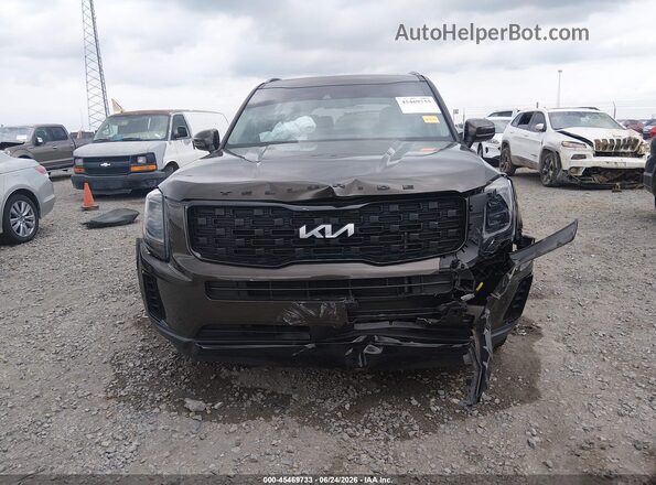 5XYP3DHC0NG274800 2022 KIA TELLURIDE Green Вид щитка приладів