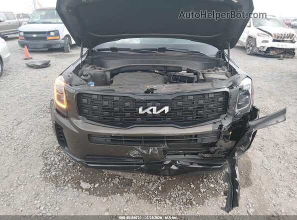 5XYP3DHC0NG274800 2022 KIA TELLURIDE Green Вид ззаду