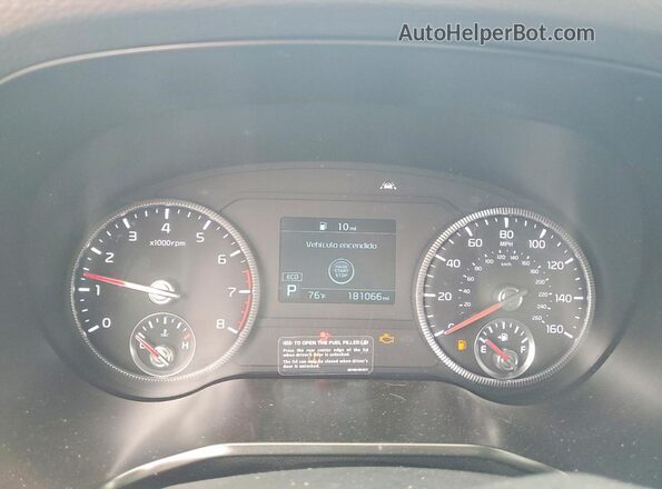 5XYP3DHC1LG008277 2020 KIA TELLURIDE Gray Vista del cuadro de instrumentos
