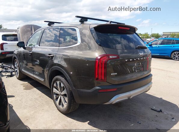 5XYP3DHC1LG057561 2020 KIA TELLURIDE Серый Задняя левая четверть