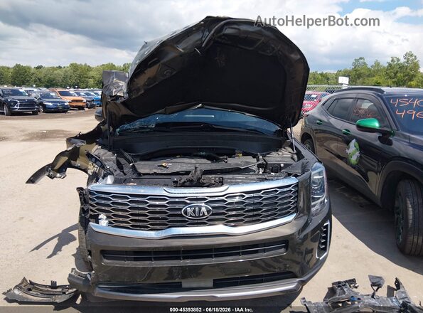 5XYP3DHC1LG057561 2020 KIA TELLURIDE Серый Вид щитка приборов