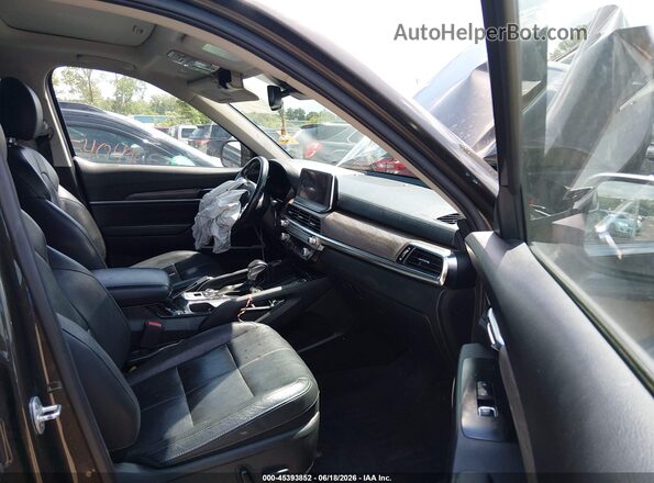 5XYP3DHC1LG057561 2020 KIA TELLURIDE Серый Вид салона спереди