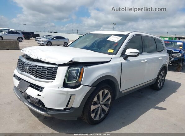 5XYP3DHC1LG063764 2020 KIA TELLURIDE White Przód lewy