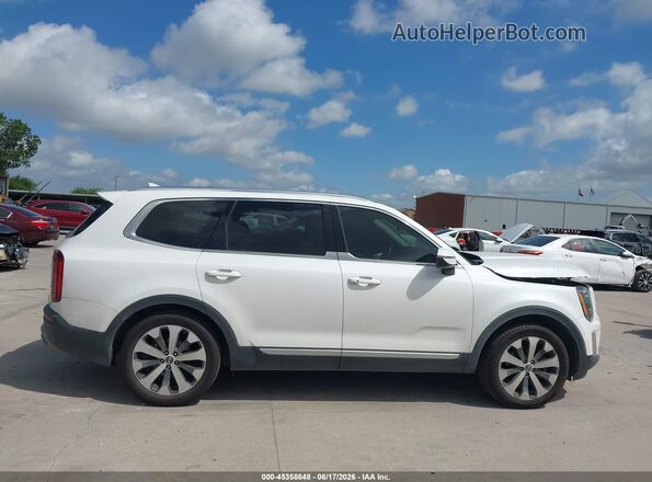 5XYP3DHC1LG063764 2020 KIA TELLURIDE White Widok wnętrza z tyłu