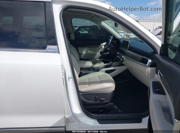 5XYP3DHC1LG063764 2020 KIA TELLURIDE White Widok wnętrza z przodu