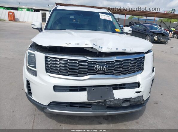 5XYP3DHC1LG063764 2020 KIA TELLURIDE White Widok zestawu wskaźników
