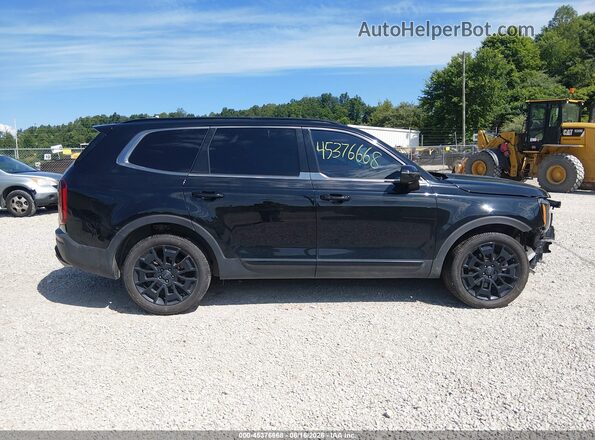 5XYP3DHC2MG103819 2021 KIA TELLURIDE Black Вид задньої частини салону