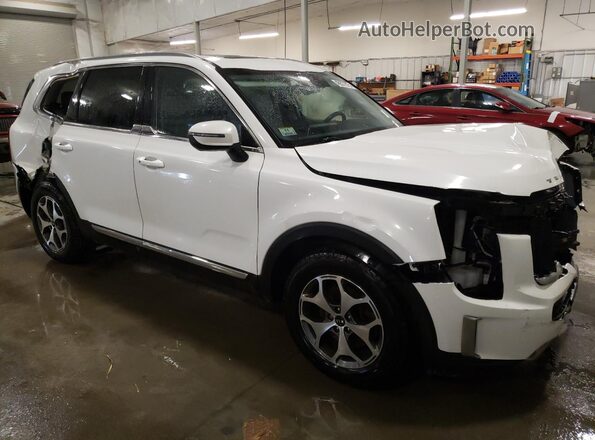 5XYP3DHC2MG103853 2021 KIA TELLURIDE White Delantero derecho
