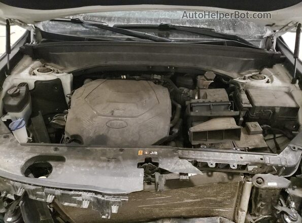 5XYP3DHC2MG103853 2021 KIA TELLURIDE White Vista del compartimento del motor