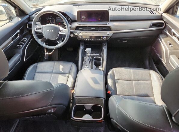5XYP3DHC2NG211505 2022 KIA TELLURIDE Черный Вид панели приборов
