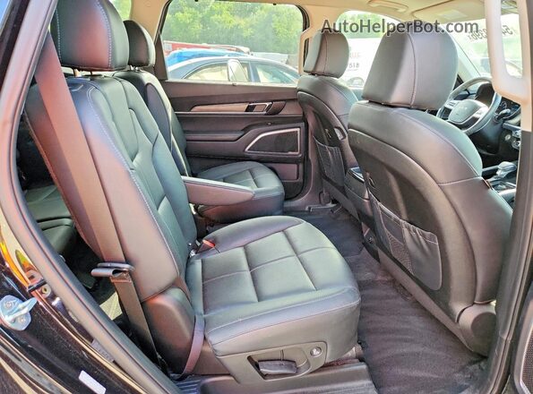 5XYP3DHC2NG211505 2022 KIA TELLURIDE Черный Вид задней части салона