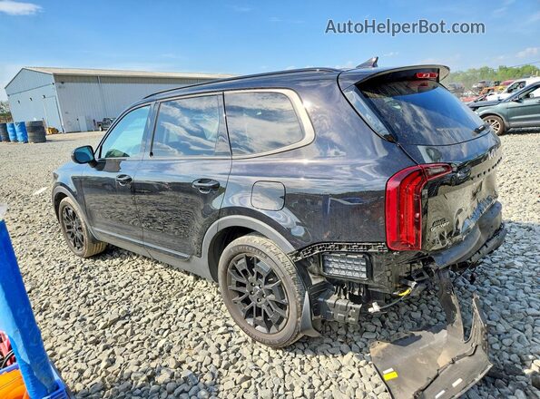5XYP3DHC2NG211505 2022 KIA TELLURIDE Черный Задняя левая четверть