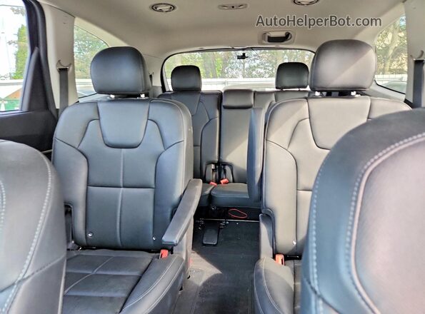 5XYP3DHC2NG211505 2022 KIA TELLURIDE Черный Вид задних сидений