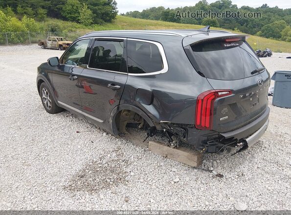5XYP3DHC3LG003386 2020 KIA TELLURIDE Black Задня ліва чверть
