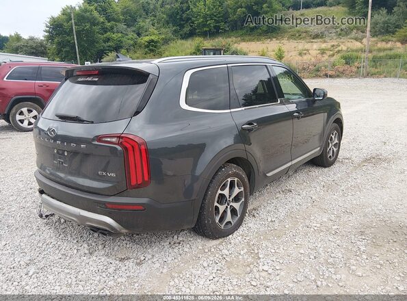 5XYP3DHC3LG003386 2020 KIA TELLURIDE Black Задня права чверть