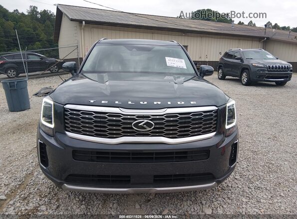5XYP3DHC3LG003386 2020 KIA TELLURIDE Black Вид задньої частини салону