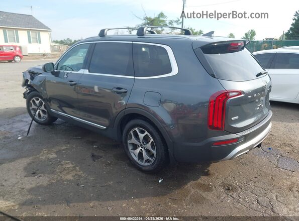 5XYP3DHC3LG068481 2020 KIA TELLURIDE Gray Rear left