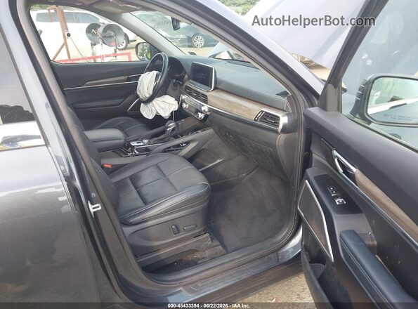 5XYP3DHC3LG068481 2020 KIA TELLURIDE Gray Front interior view