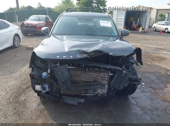 5XYP3DHC3LG068481 2020 KIA TELLURIDE Gray Rear interior view