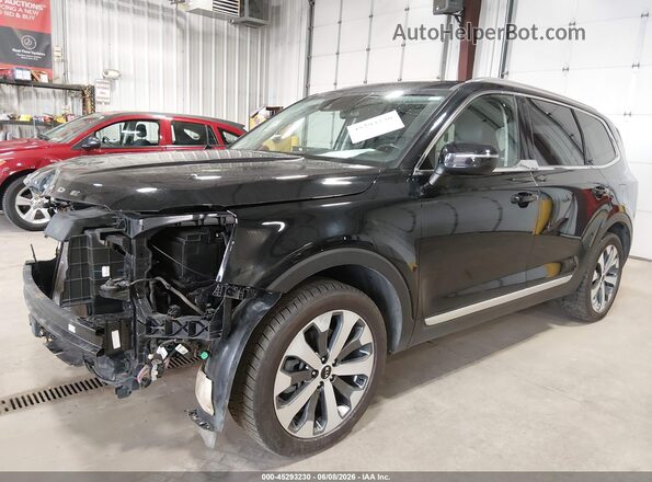 5XYP3DHC3MG113467 2021 KIA TELLURIDE Black Front left