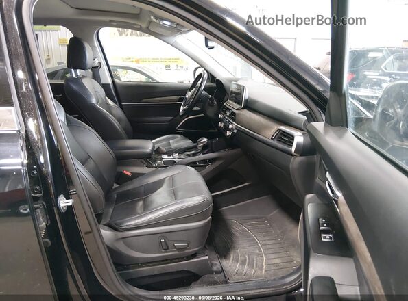 5XYP3DHC3MG113467 2021 KIA TELLURIDE Black Front interior view