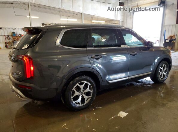 5XYP3DHC4LG074449 2020 KIA TELLURIDE Серый Задняя правая четверть