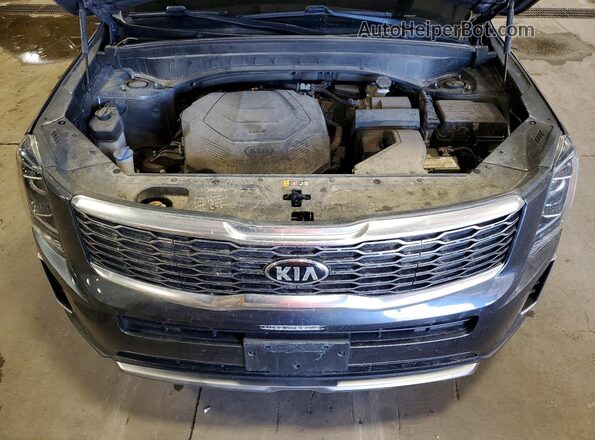 5XYP3DHC4LG074449 2020 KIA TELLURIDE Серый Вид подкапотного пространства