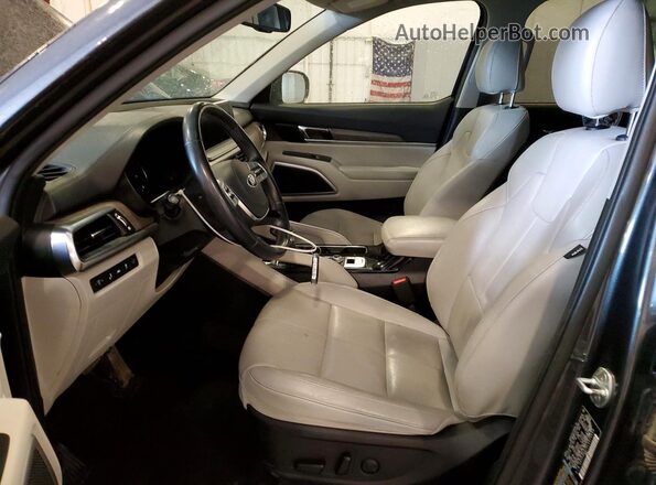 5XYP3DHC4LG074449 2020 KIA TELLURIDE Серый Вид салона спереди