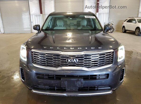 5XYP3DHC4LG074449 2020 KIA TELLURIDE Серый Вид спереди