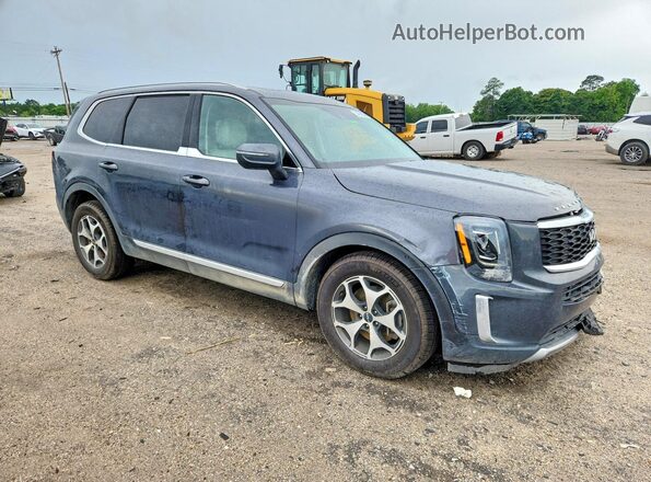 5XYP3DHC4NG220335 2022 KIA TELLURIDE Charcoal Przód prawy