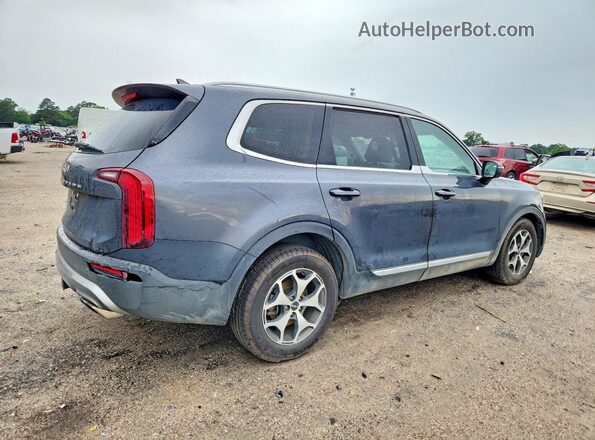 5XYP3DHC4NG220335 2022 KIA TELLURIDE Charcoal Tył prawy