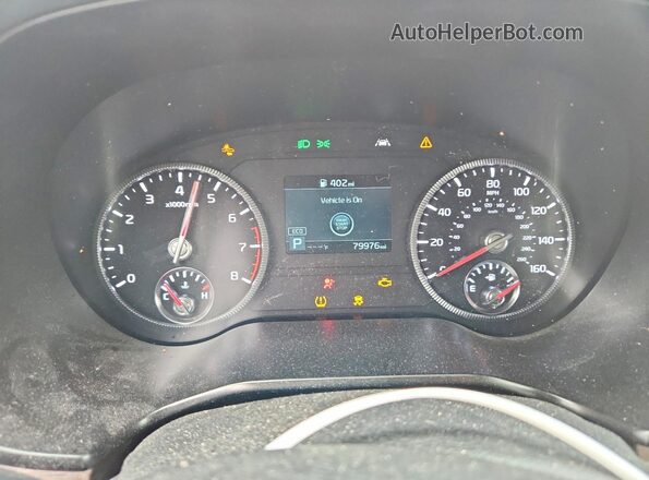 5XYP3DHC4NG220335 2022 KIA TELLURIDE Charcoal Widok zestawu wskaźników