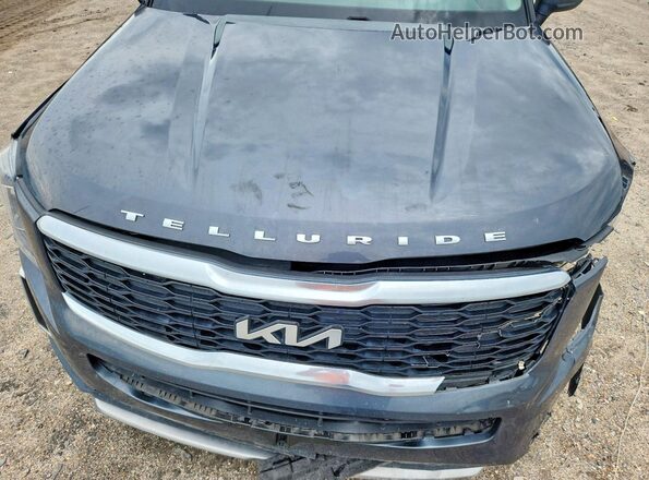 5XYP3DHC4NG220335 2022 KIA TELLURIDE Charcoal Widok komory silnika