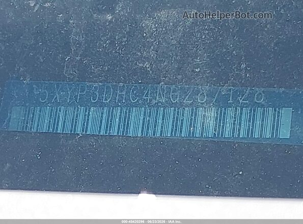 5XYP3DHC4NG287128 2022 KIA TELLURIDE Gray Engine compartment view