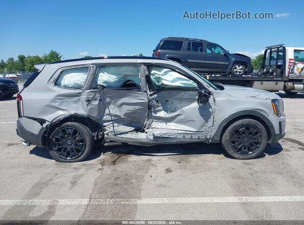 5XYP3DHC4NG287128 2022 KIA TELLURIDE Gray 360 interior view
