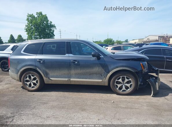 5XYP3DHC5LG032727 2020 KIA TELLURIDE Gray უკანა სალონის ხედი